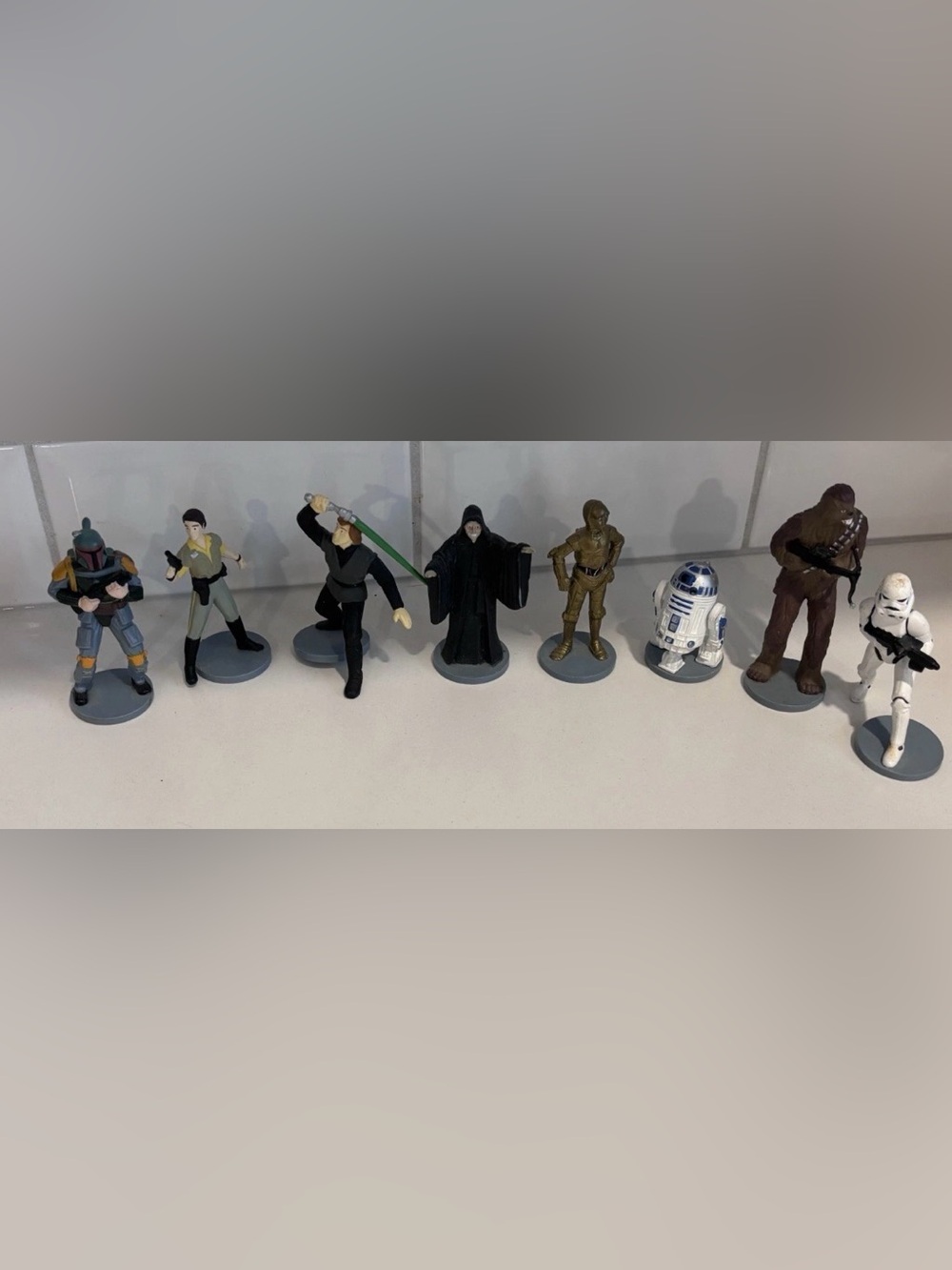 1997 Star Wars 3" Figures with Bases